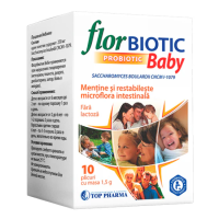 ФлорБиотик Бэби Пробиотик (Сахаромицеты буларди) порошок д/суспензии д/пр внутрь 1,5г/пак №10 БАД